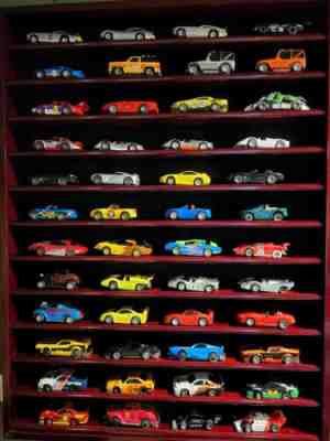 Slot Car Collection Lot Of 48 Cars Including Case