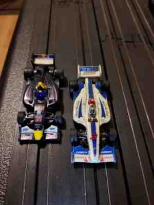 AFX Mega G Red Bull Champ Car #21 and Forsythe #3 HO Slot Car Extremely Rare