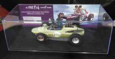 Custom Designed, Built 1964 Revell Rat Fink W/ His Junk Yard Lotus Slot Car 1/24