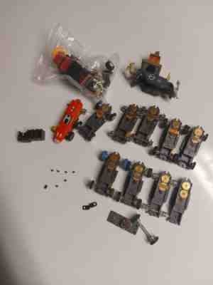 Lot of aurora slimline tjet chassis parts and 2 custom bodies 7 run