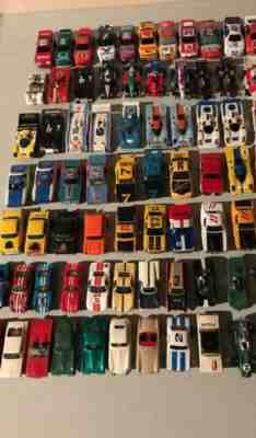 slot cars ho scale 1970-now lot track, huge lot, custom built track