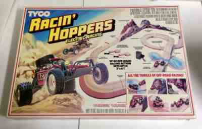 Tyco HO Racin Hoppers Electric Slot Car Racing Set # 6225/Vintage 1987/Sealed