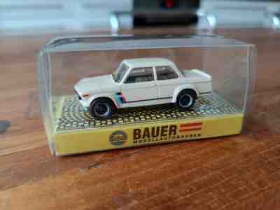 Bauer HO slot car #0100 "BMW 2002 turbo" for MM, T-Jet, Aurora, Tomy, Auto World