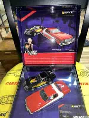 SCALEXTRIC 1:32 STARSKY & HUTCH '76 GRAN TORINO '69 CORVETTE 0987/6000 C2603A