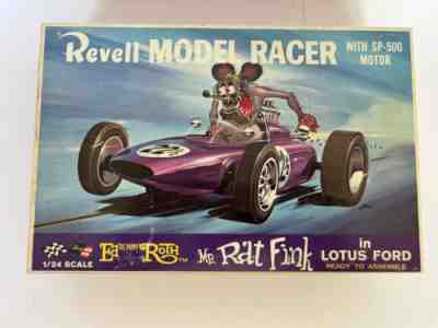 Revell Ed Roth's Mr Rat Fink Lotus Ford 1/24 scale slot car kit NIB Sealed