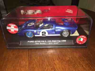 NSR 1100 GT40 Mk II 12th Sebring 1966 Dan Gurney Signed Limited Edition 135/178