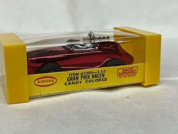 New ListingOriginal HO Aurora Thunderjet 500 Candy Grand Prix Racer #1393 (NOS) Nice - Runs