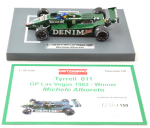 Ostorero Tyrrell 011 - Michele Alboreto - 1982 Las Vegas GP 1/32 Slot Car ODG270