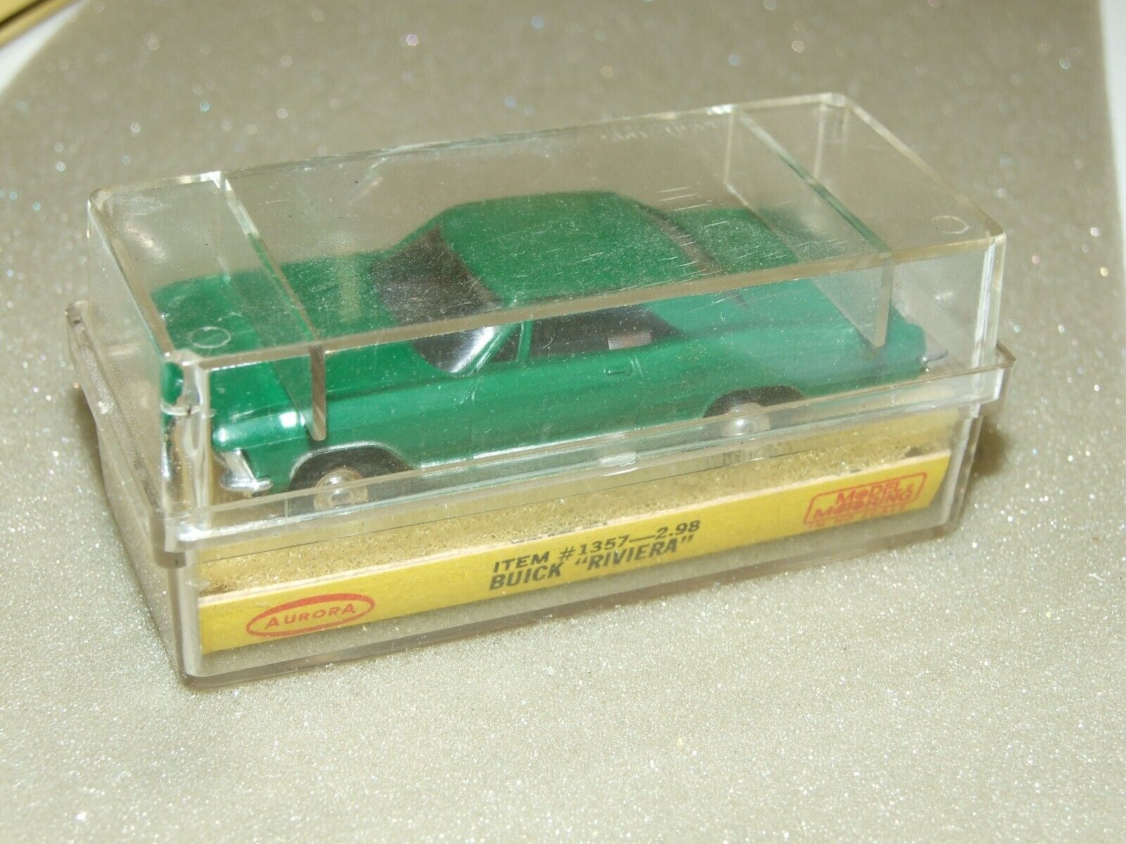 Aurora Thunderjet #1357 '63 Buick Riviera HO Slot Car MINT IN BOX