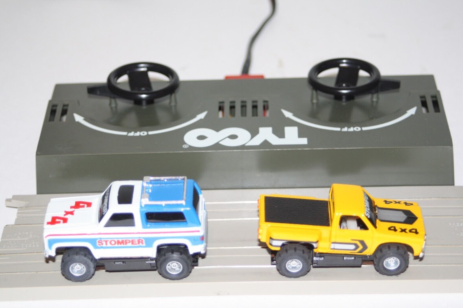 vintage Tyco US1 US 1 Electric Trucking STOMPER slot Chevy pickup truck &Blazer