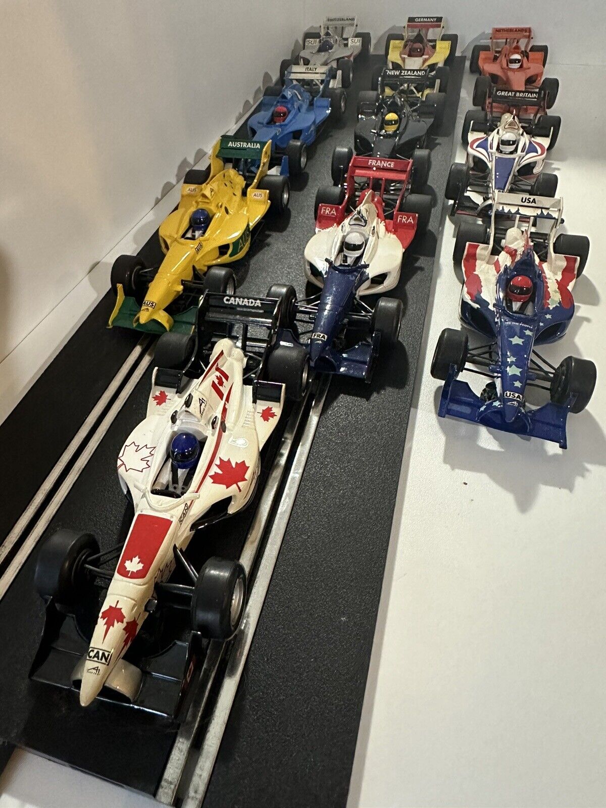 1/32 Scalextric A1 Grand Price Cars. All Ten Teams. Great Condition