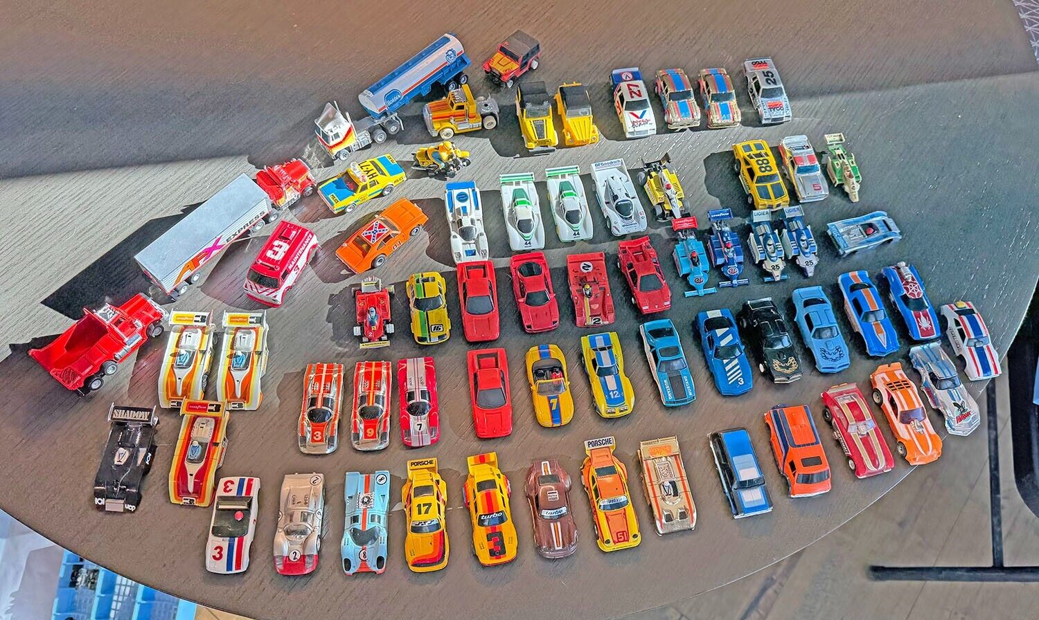 My Childhood Collection AFX and Tyco HO Slot Car Bundle Lot - Porsches Ferraris