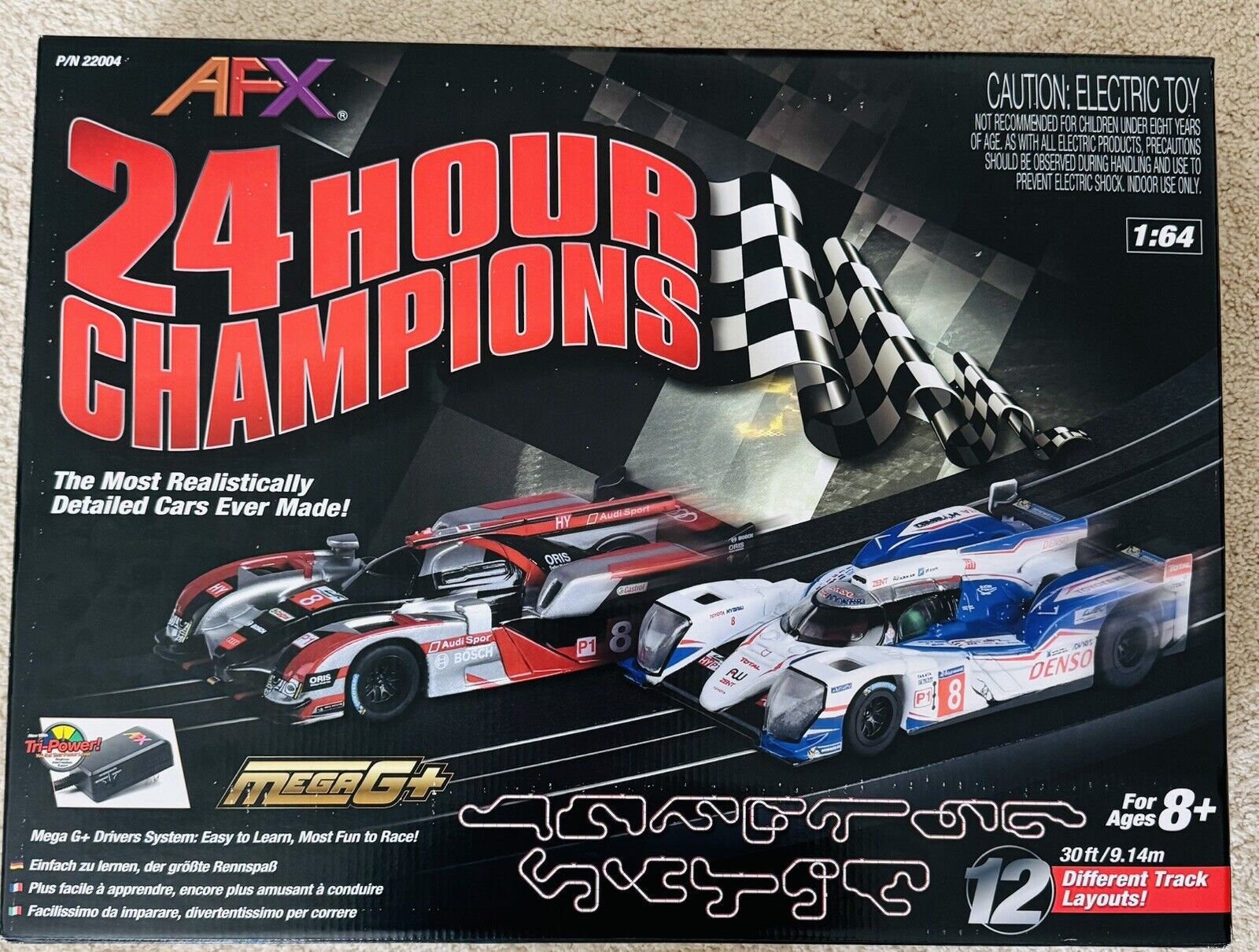 AFX Mega G+ 24 Hour Champions race set