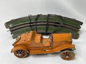 ANTIQUE LIONEL RACING AUTOMOBILE ELECTRIC SLOT CAR ORIGINAL 1912 AUTHENTIC RARE