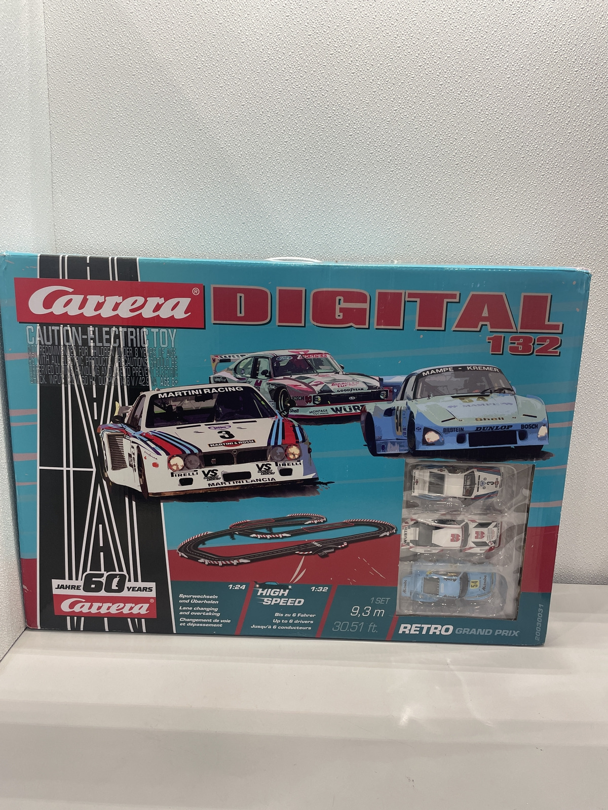 Carrera Digital 132 Retro Grand Prix Slot Car Racing Set 20030031