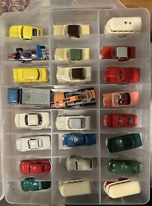 FALLER AMS Slot Car Collection Trucks, Vw Bus, Bug, Formula 1, Cadillac, BMW ++