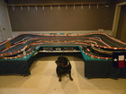 Carrera Evolution Checkered Flag Challenge Slot Car Track Set 25570 + EXTRAS