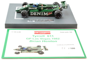 Ostorero Tyrrell 011 - Brian Henton - 1982 Las Vegas GP 1/32 Slot Car ODG271