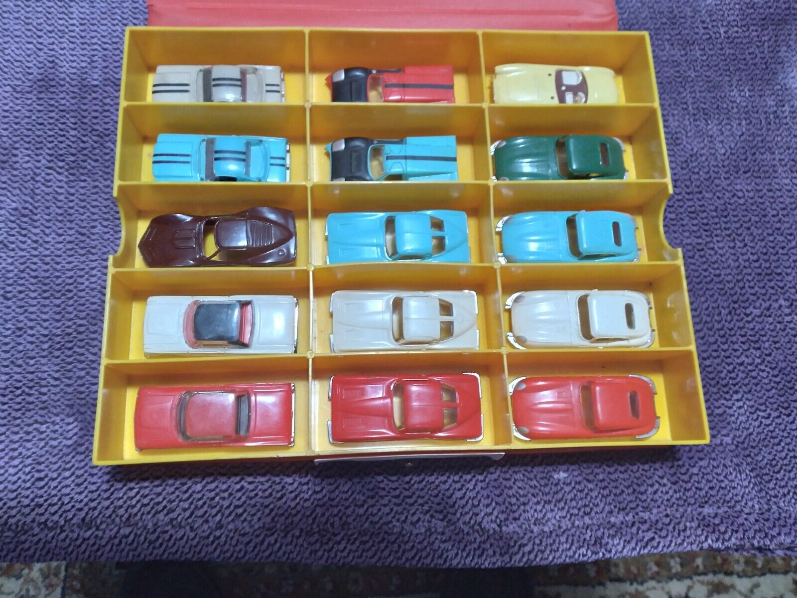 Aurora T Jet 15 Car Body Lot New Brown Mako Fairlanes Mustangs Vettes Jags,NICE!