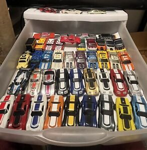 aurora afx Vintage slot Cars And Track Lot. RARE! 100s Of Cars/track