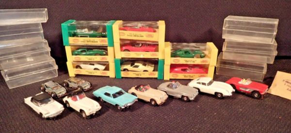 15 Vintage Aurora Slot Cars Lot T-Jets Vibrators Corvette Ford GT Buick MINTY!