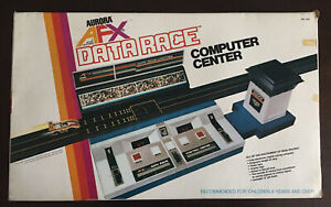 AURORA AFX DATA RACE COMPUTER CENTER & SOUND TOWER ~ MINT/NM IN ORG BOX ~ TESTED