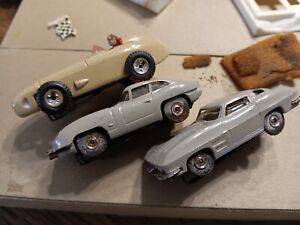 vintage Sears Aurora Thunderjet  slot car set orig box Corvette Jaguar Indy race