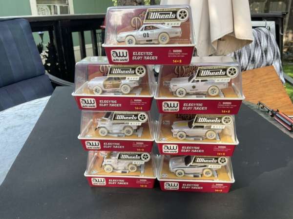 Auto World I Wheels Dukes Of Hazzard  Slot Cars 1 Out Of 150 Lot Of 7