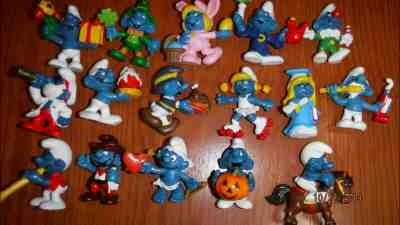 Smurf Peyo lot Schleich figurines