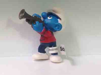 Smurf Trumpeter Schleich Germany 2002 Marching Band Peyo MI China