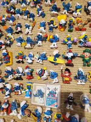 Huge Vintage Smurf Collection