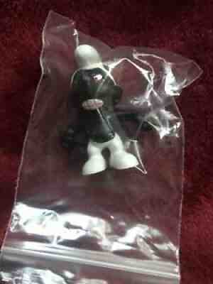 Black Smurf - Angry Smurf Red Teeth! From Germany USA Seller Mint New Condition