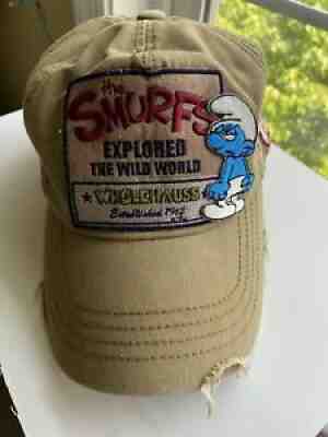 Smurfs (Grouchy) Whole Hauss Baseball Cap Angler Cap