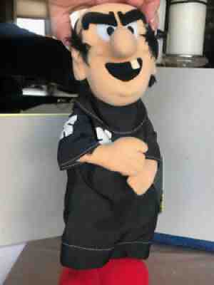 Rare Vintage Gargamel from Smurf Plush Stuffed Toy ~Circa 1982~