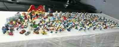 HUGE Vintage Lot 280 Smurfs Figures RARE-sports, Holidays, horoscope, school