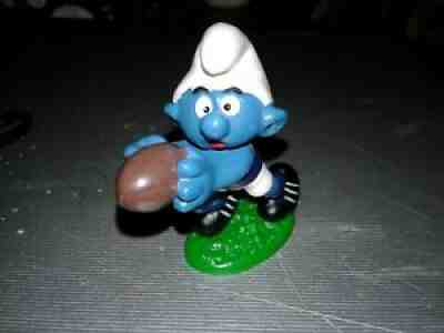 1970’s vintage BULLY deals Smurfs ~ Beer Mug Smurf ~ RARE VARIANT ~ 2” Figurine PEYO