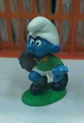 Rare Smurfs South African Springbok Rugby 1980 W Germany Smurf