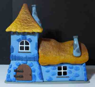 Vintage Smurf Gargamel Castle Blue / Blue with box Schleich 4.0027 40027