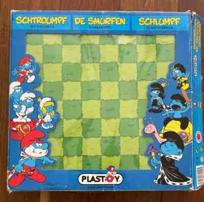 Rare And Collectible Smurf Items : Chess Set Smurf Value Guide