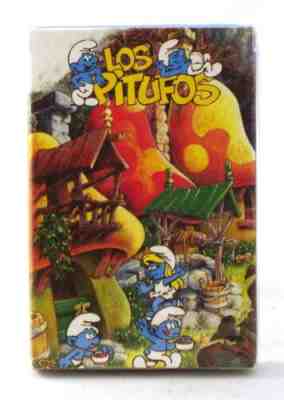 1996 SMURFS I Spanish FULL Deck 33 Cards by Heraclio Fournier Peyo Playing Cards