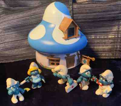 The Smurfs Doctor Nurse Patients and Hospital Vintage 1970s-1980s (2013) Lot 6