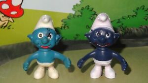 Smurfs Hug Smurf Black Angry and Blue Miniature 2