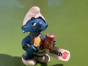 COOL BIKER GANG SMURF RARE 2002 LIMO BEER PIERCING BELL BOTTOM PVC HIPPIE