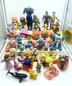 TMNT INHUMANOIDS SMURFS GHOSTBUSTERS CARE BEARS TRANSFORMERS Figure Lot Vintage