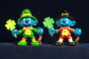 Leprechaun Smurfs Green Coat & Brown Coat Variations St Patricks Day