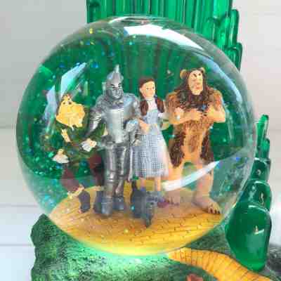 Wizard of Oz Emerald City Musical Snowglobe Westland We're Off To See The Wizard