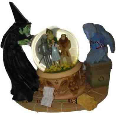 The Wizard of Oz Musical Snow Globe Wicked Witch Monkey 