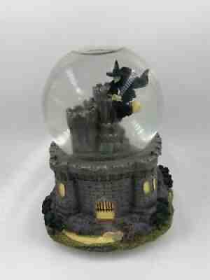 Wizard Of Oz Snow Globe Wicked Witch Over The Castle (Westland) Works Lights Up