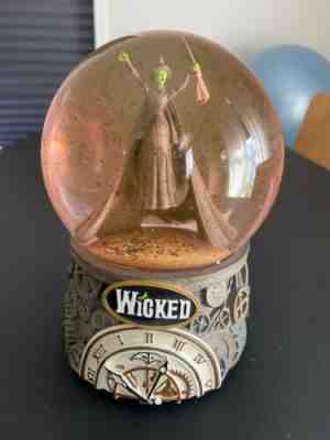 Wicked Snow Globe Musical Defying Gravity Elphaba Wicked Witch Oz 2003 Broadway