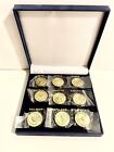 Passions by Gary K Alaska Gold Rush 9 Coin Set Alaska Frontier Souvenir - New
